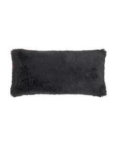Decorative Rectangular Fur Body Pillow, Assorted, 18 x 36 Inches
