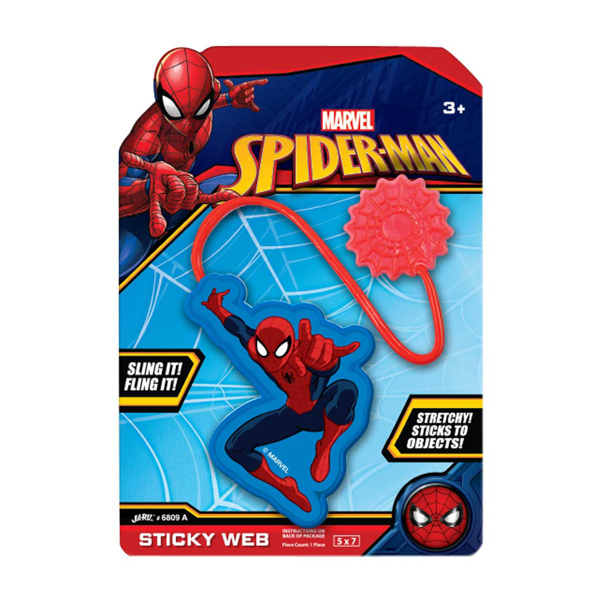 Ja-Ru Sticky Hand Toy, 4 Assorted Styles