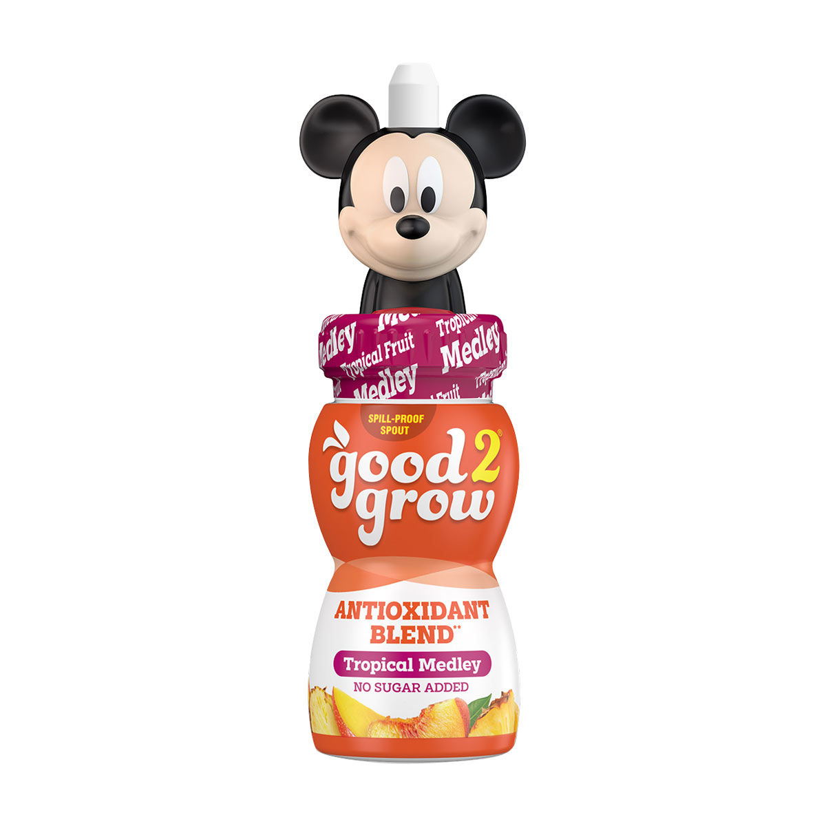 good2grow Tropical Fruit Medley & Veggie Blend Juice Drink, 6 oz, Assorted Character Tops