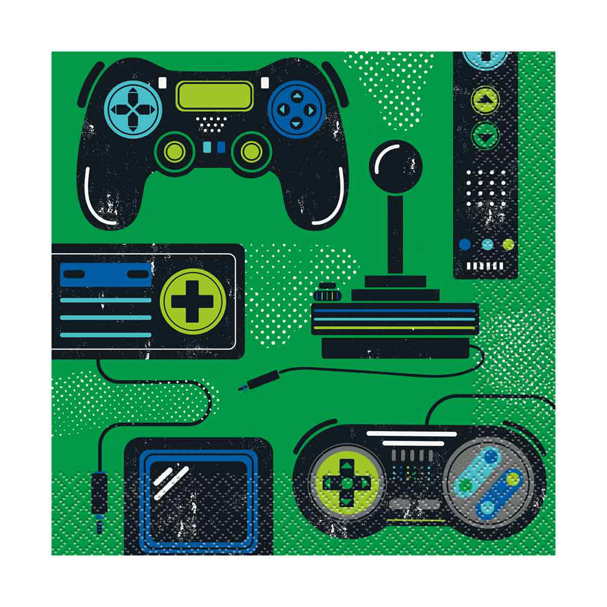 Gamer Birthday Luncheon Napkins, 16 ct