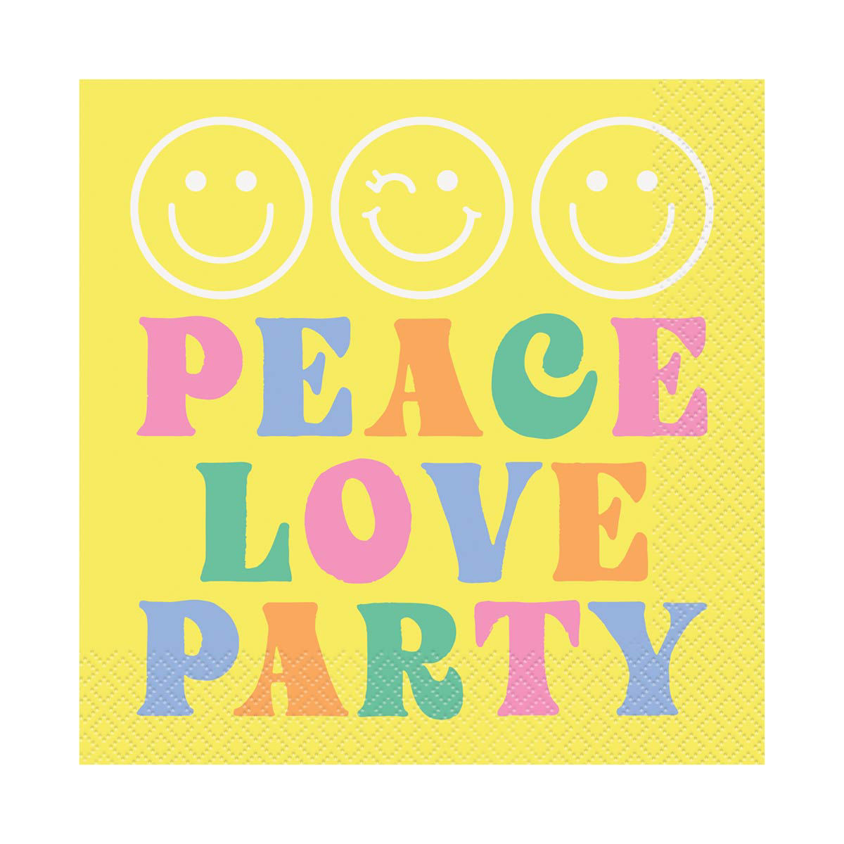 Groovy Birthday Luncheon Napkins, 16 ct