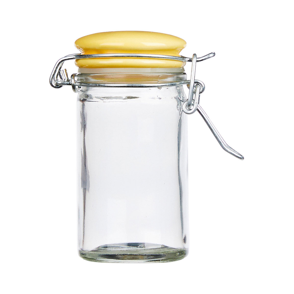 Buy Decorative Glass Canister with Spring Lid, Assorted from Dollar ...