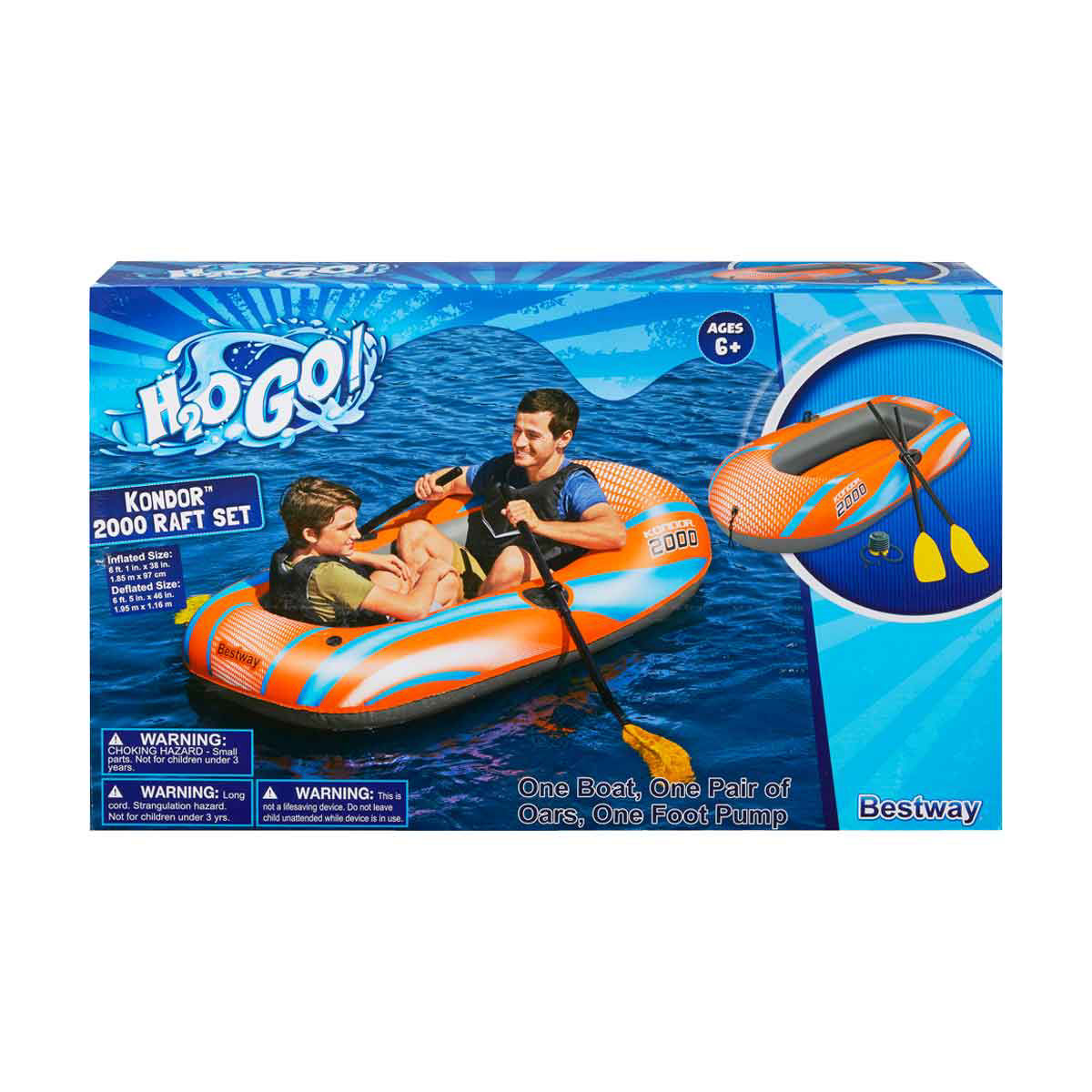 Buy Bestway KONDOR 2000 Raft Set from Dollar General - available