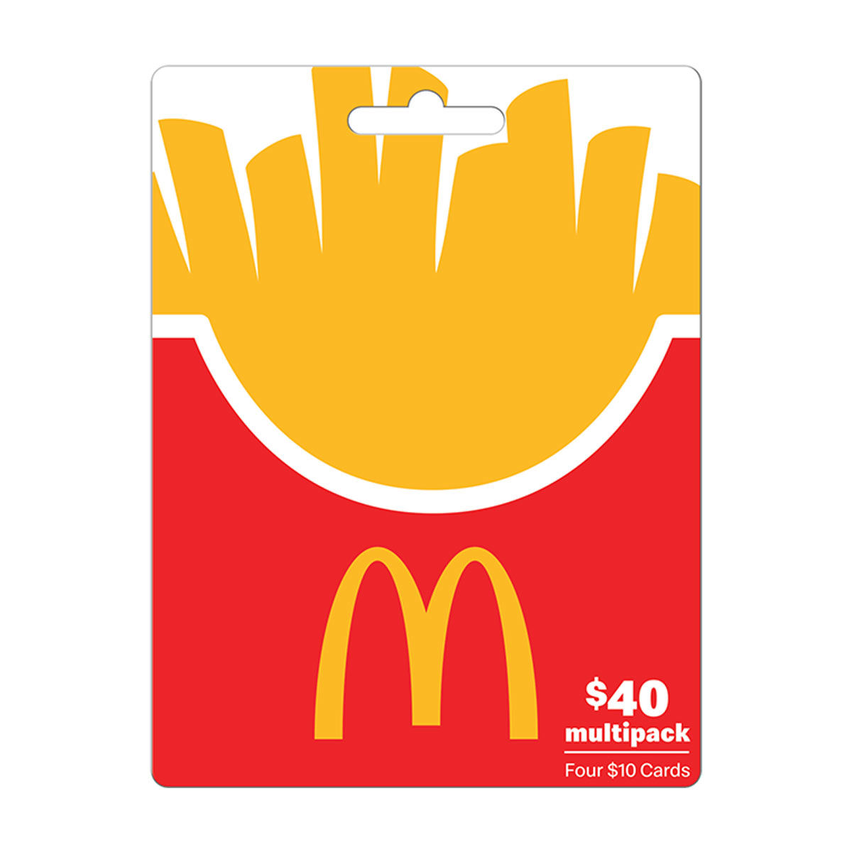 McDonald's $40 Multi-Pack Gift Cards