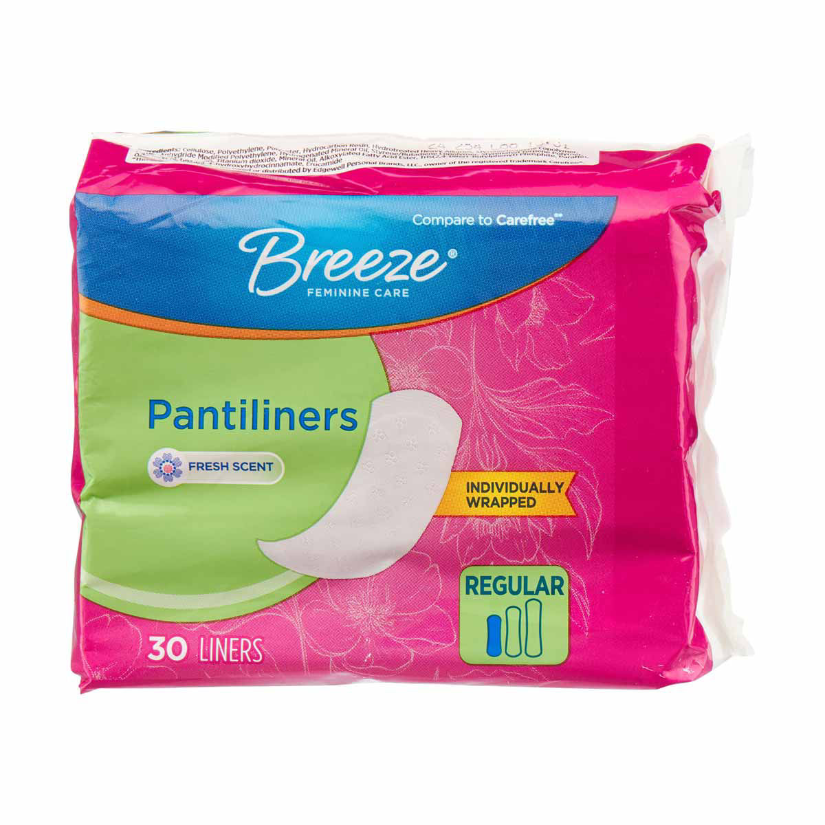 Breeze-Fresh-Scent-Pantiliners,-Size-Regular---30-ct