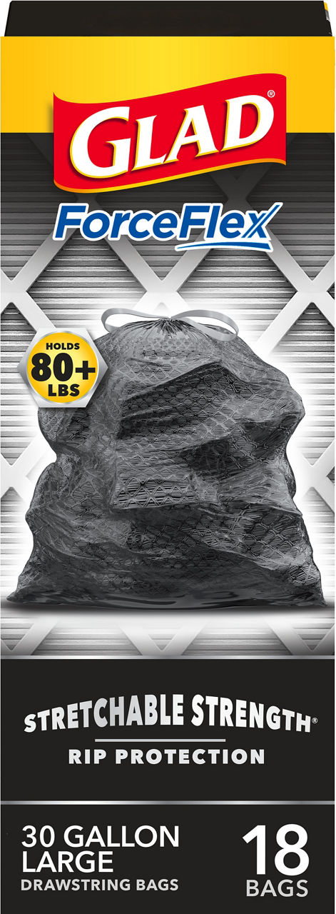 thumbnail image 2 of Glad® Forceflex® 30 Gallon Large Trash Bags, 25 Ct - King Soopers 2 of 10