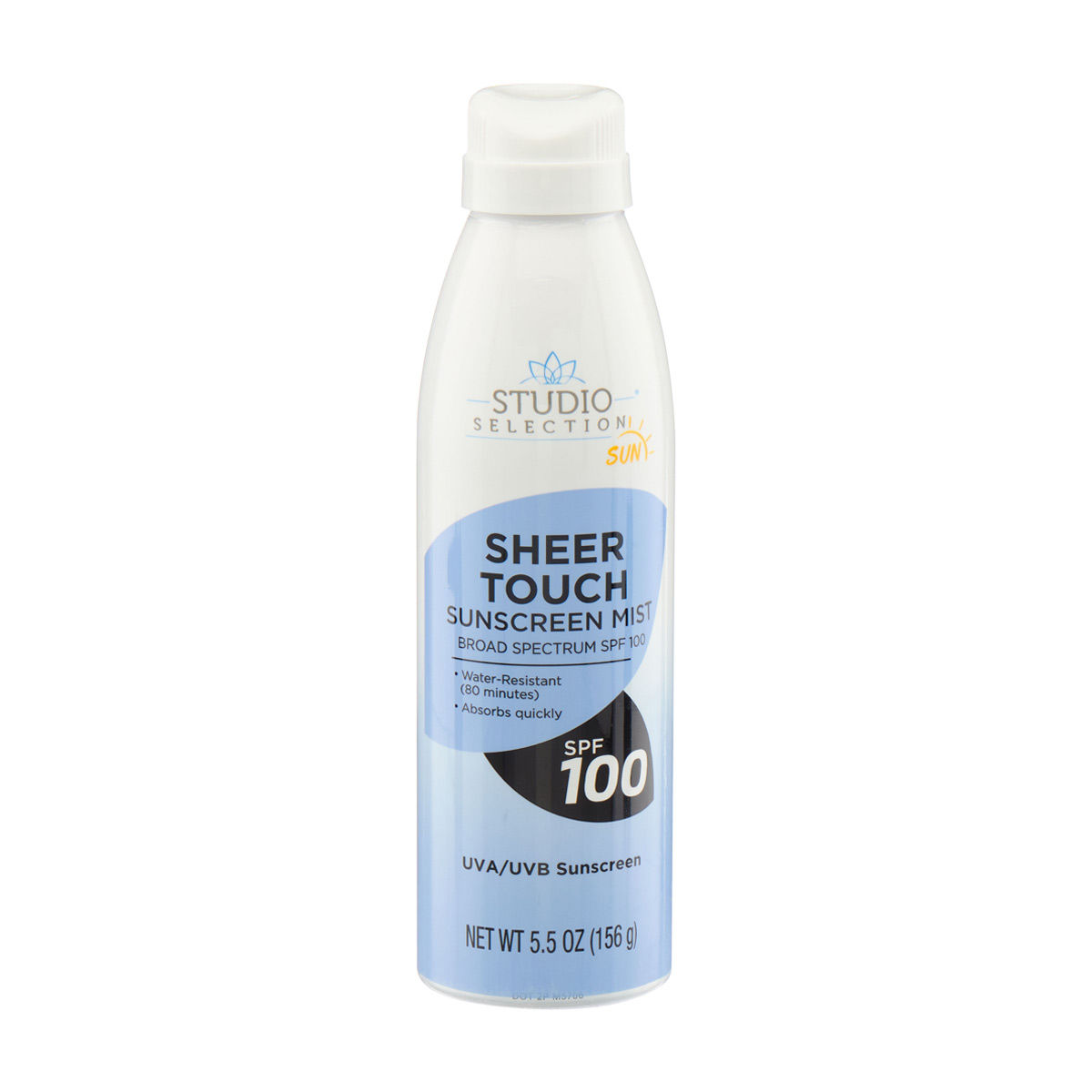 Studio-Selection-Sheer-Touch-SPF-100-Sunscreen-Mist-Spray,-5.5-oz