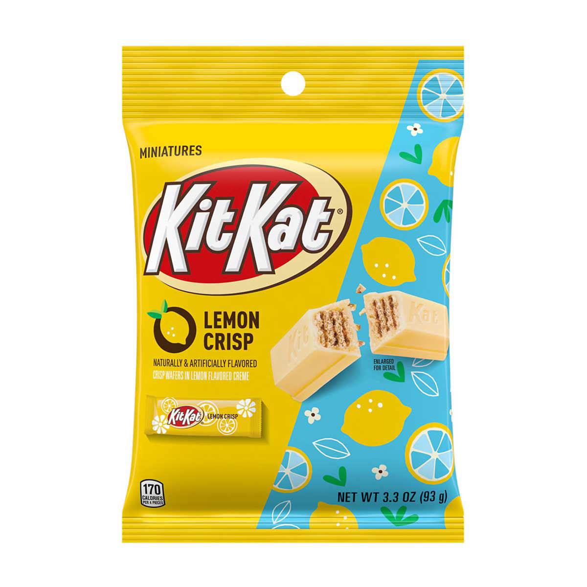 KIT-KAT-Miniatures-Lemon-Crisp-Easter-Candy,-3.3-oz