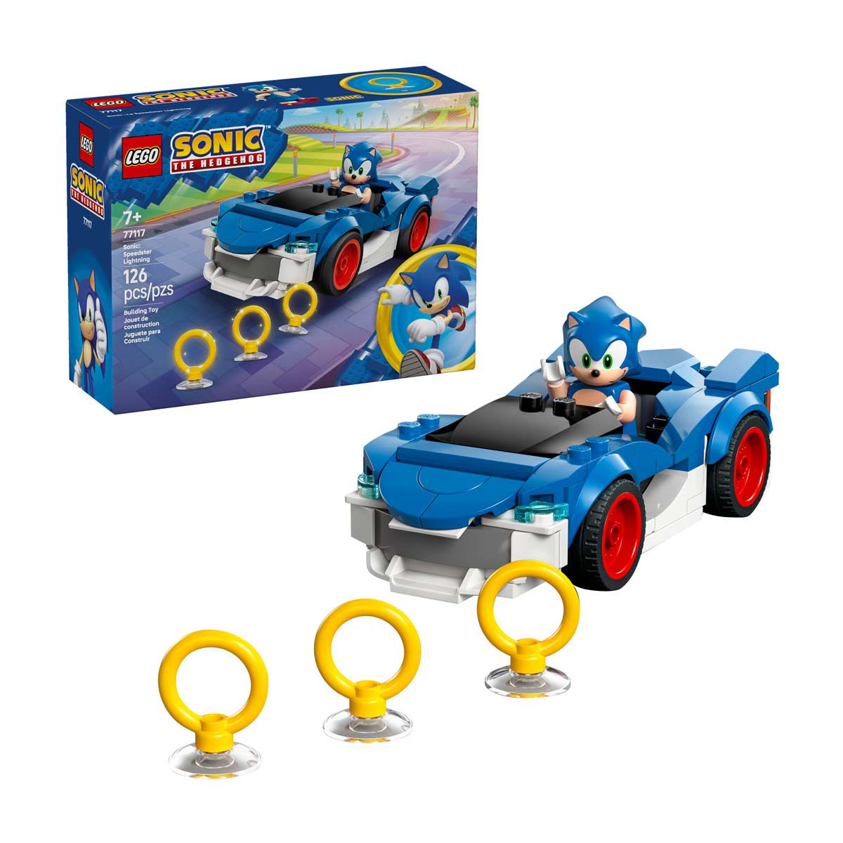 LEGO Sonic the Hedgehog Sonic: Speedster Lightning 77117