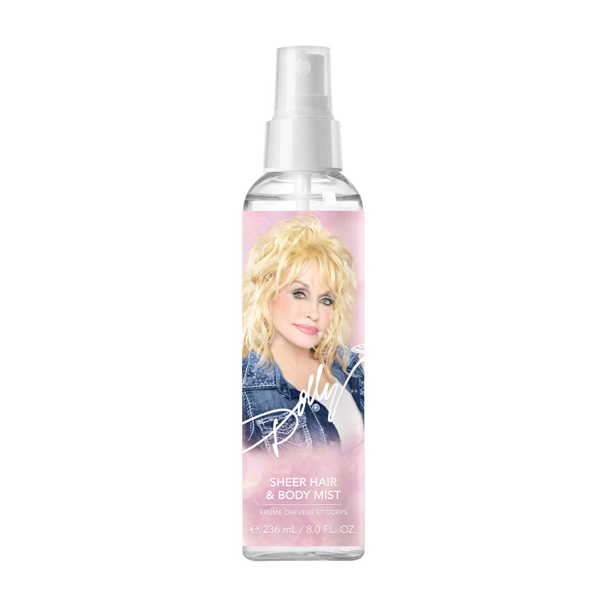 Dolly Parton Sheer Hair & Body Mist, 8 fl oz