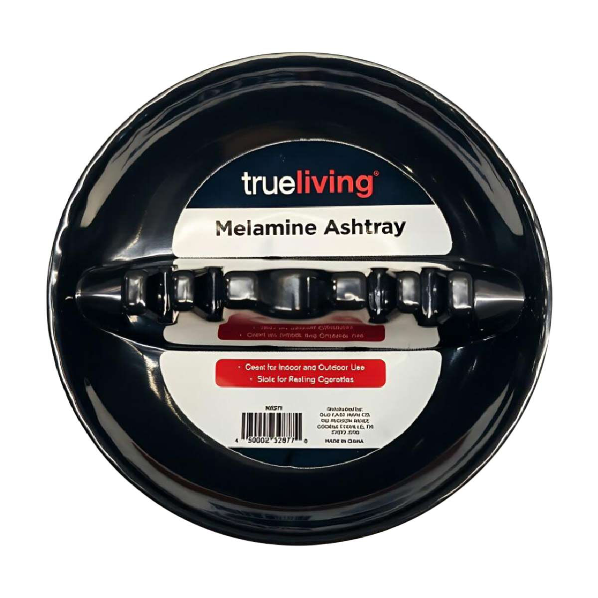 True Living Melamine Ashtray