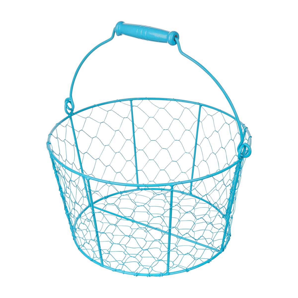 Easter Colorful Wire Basket, Assorted