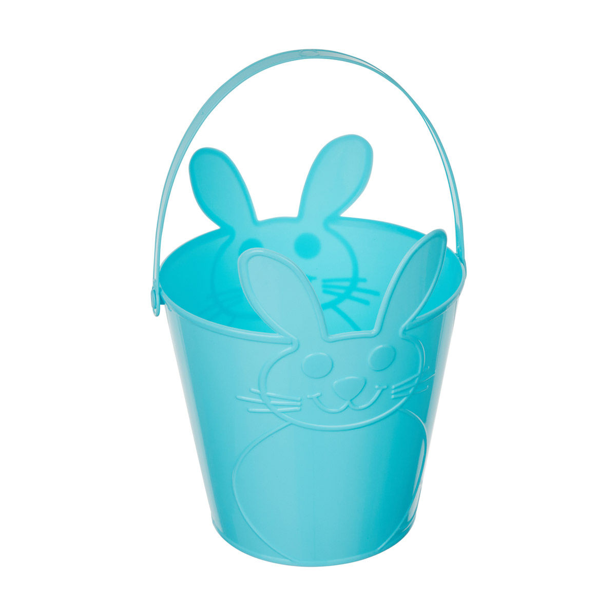 Solid Colorful Bunny Pail, Assorted