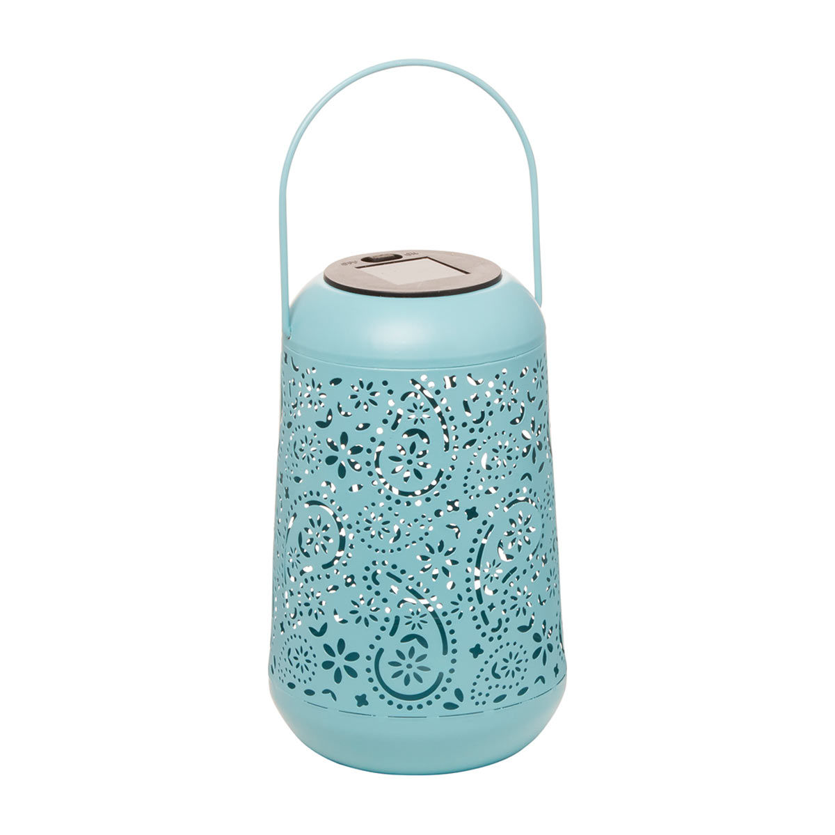 Solar-Metal-Cutout-Lantern-Décor,-Assorted