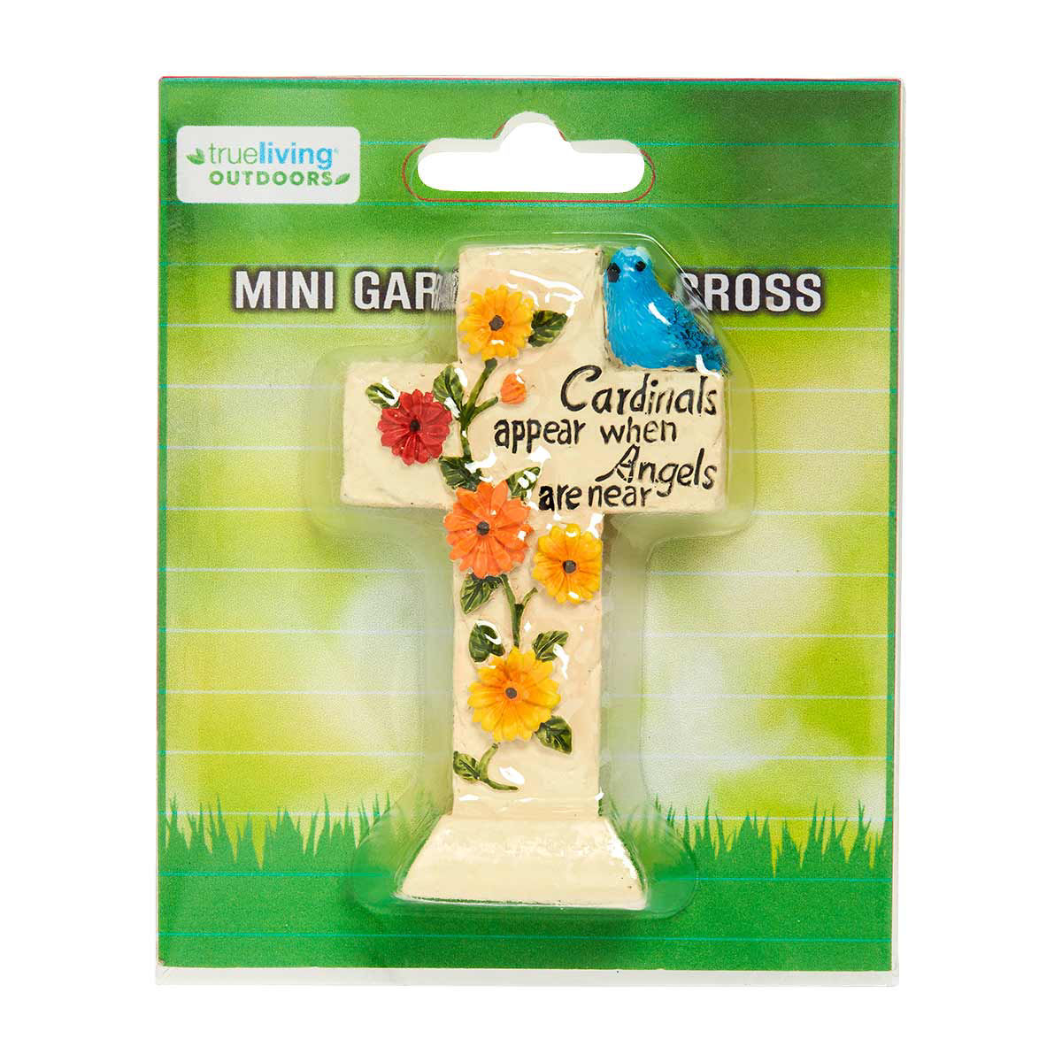 Trueliving-Outdoors-Mini-Garden-Inspirational-Cross,-Assorted