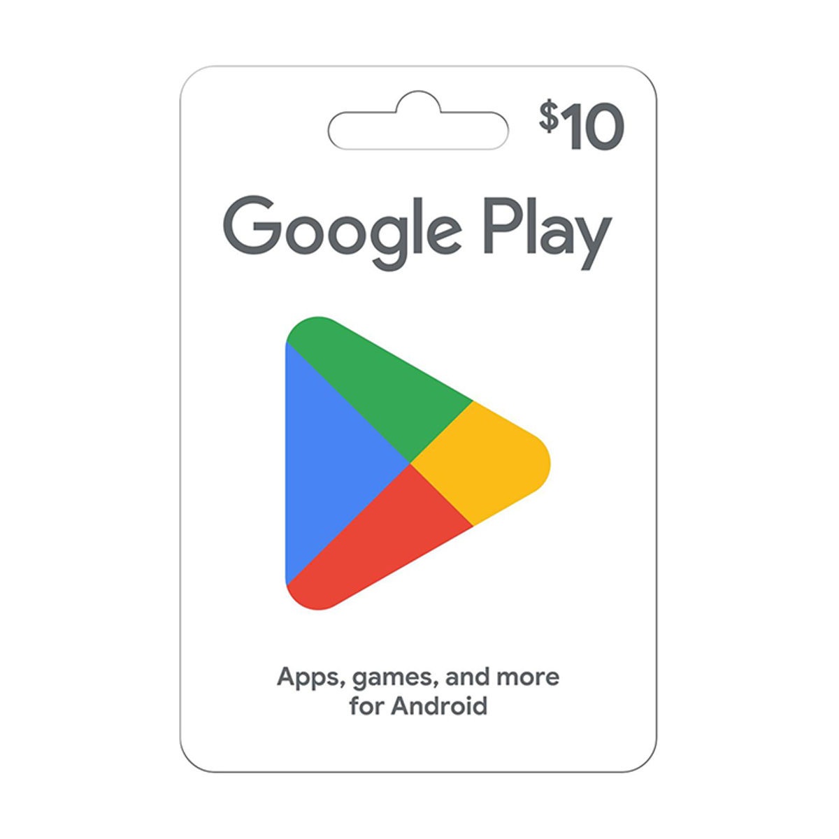 Google Play $10 Gift Card