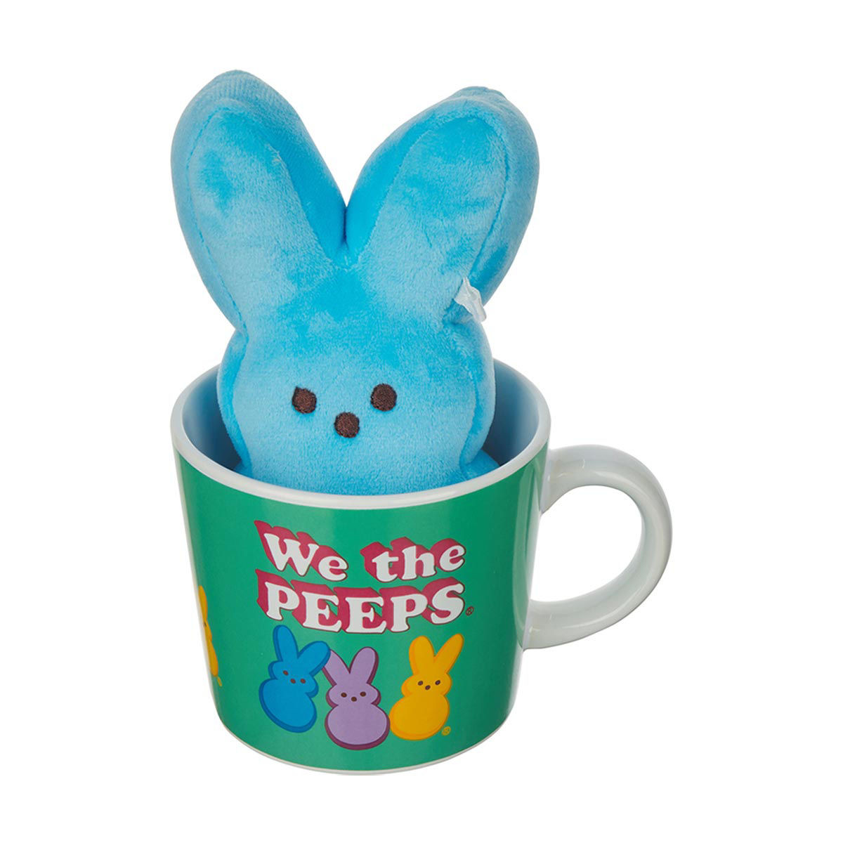 PEEPS Bunny Plush in Mug, Assorted