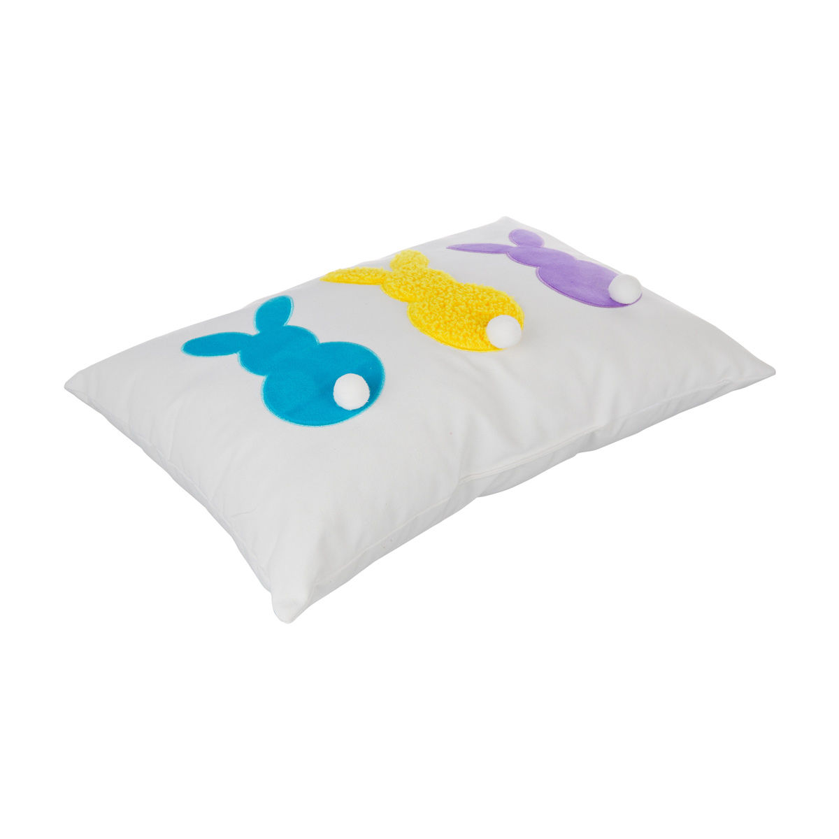 Easter Bunny Pillow, 12 x 18 in - Assorted