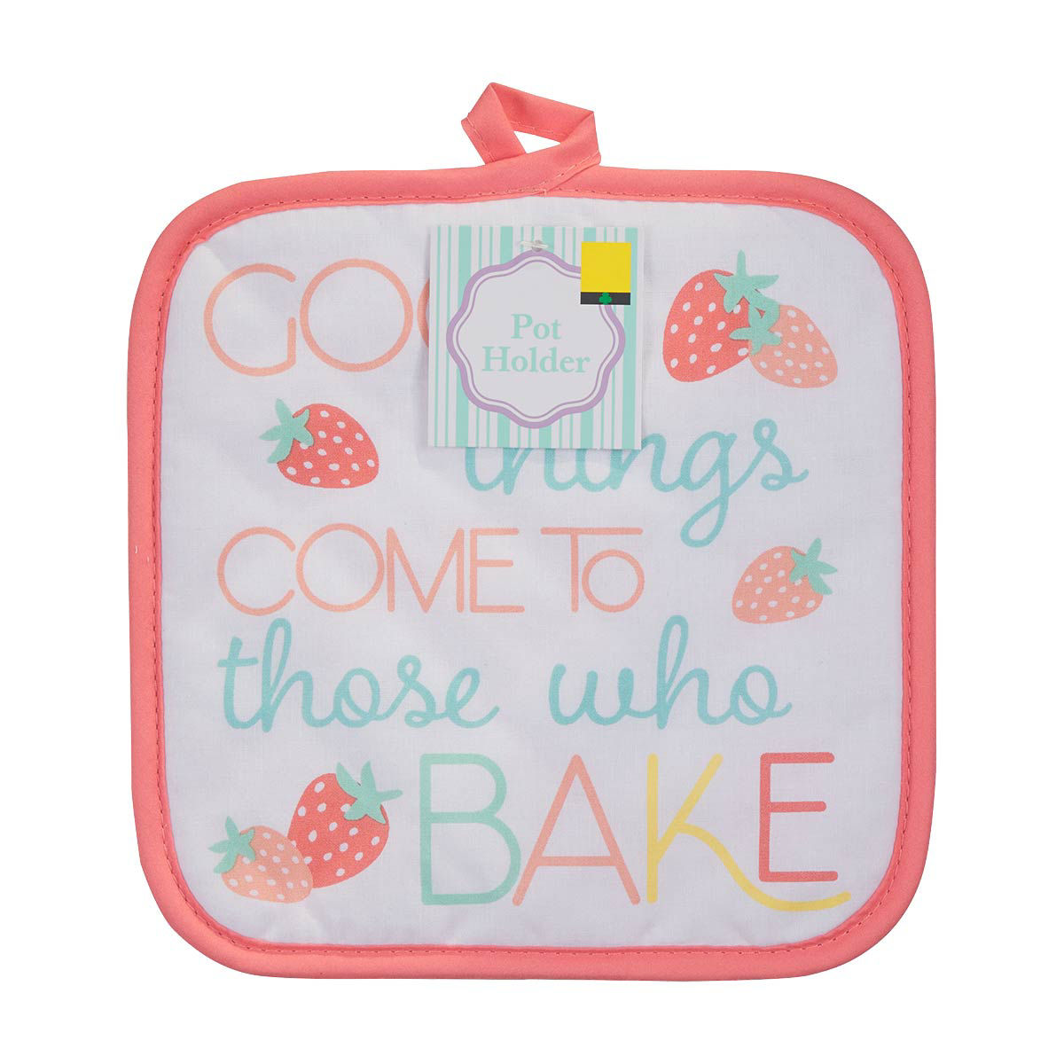 Printed Square Pot Holder, Assorted — pOpshelf