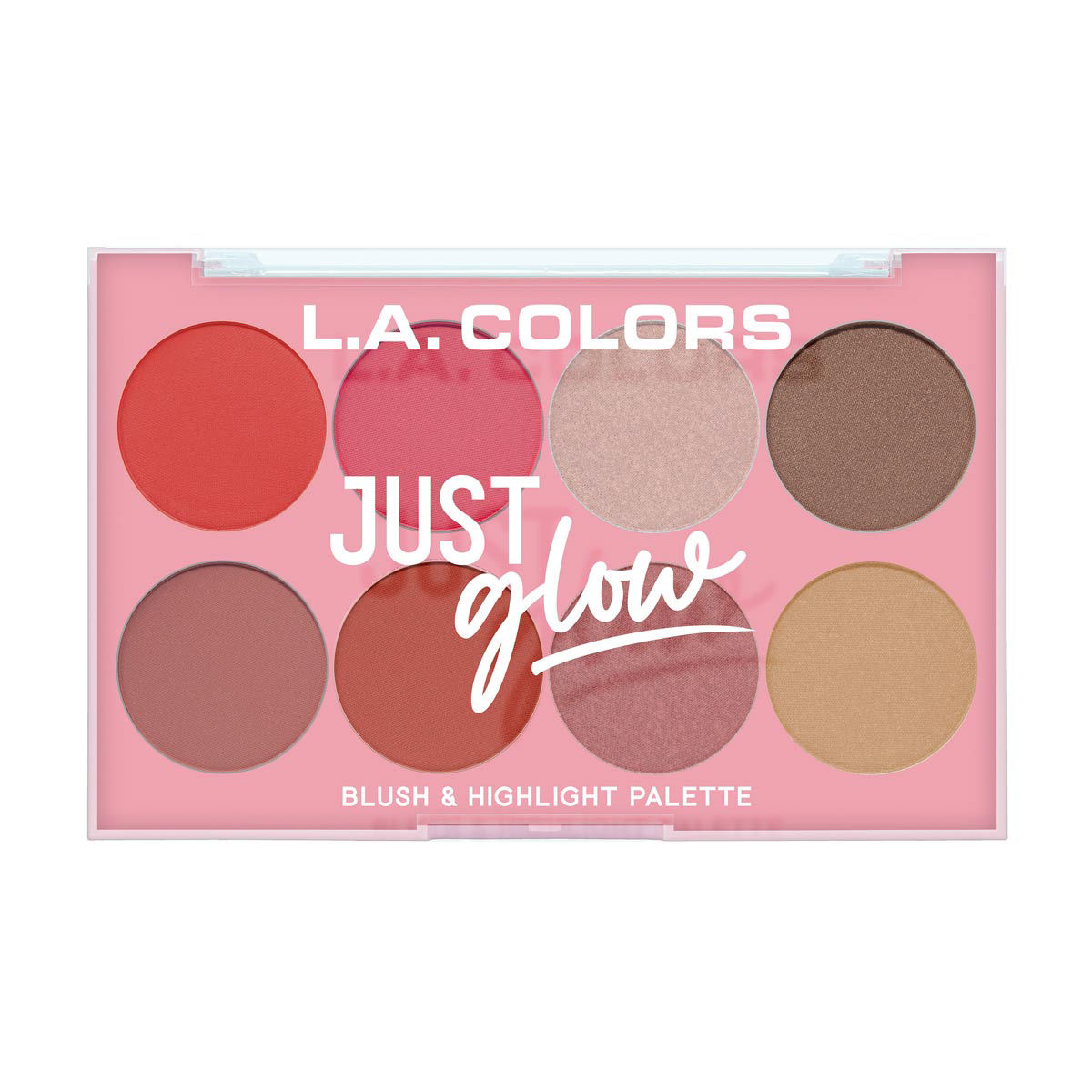 L.A. Colors Just Glow Blush Palette