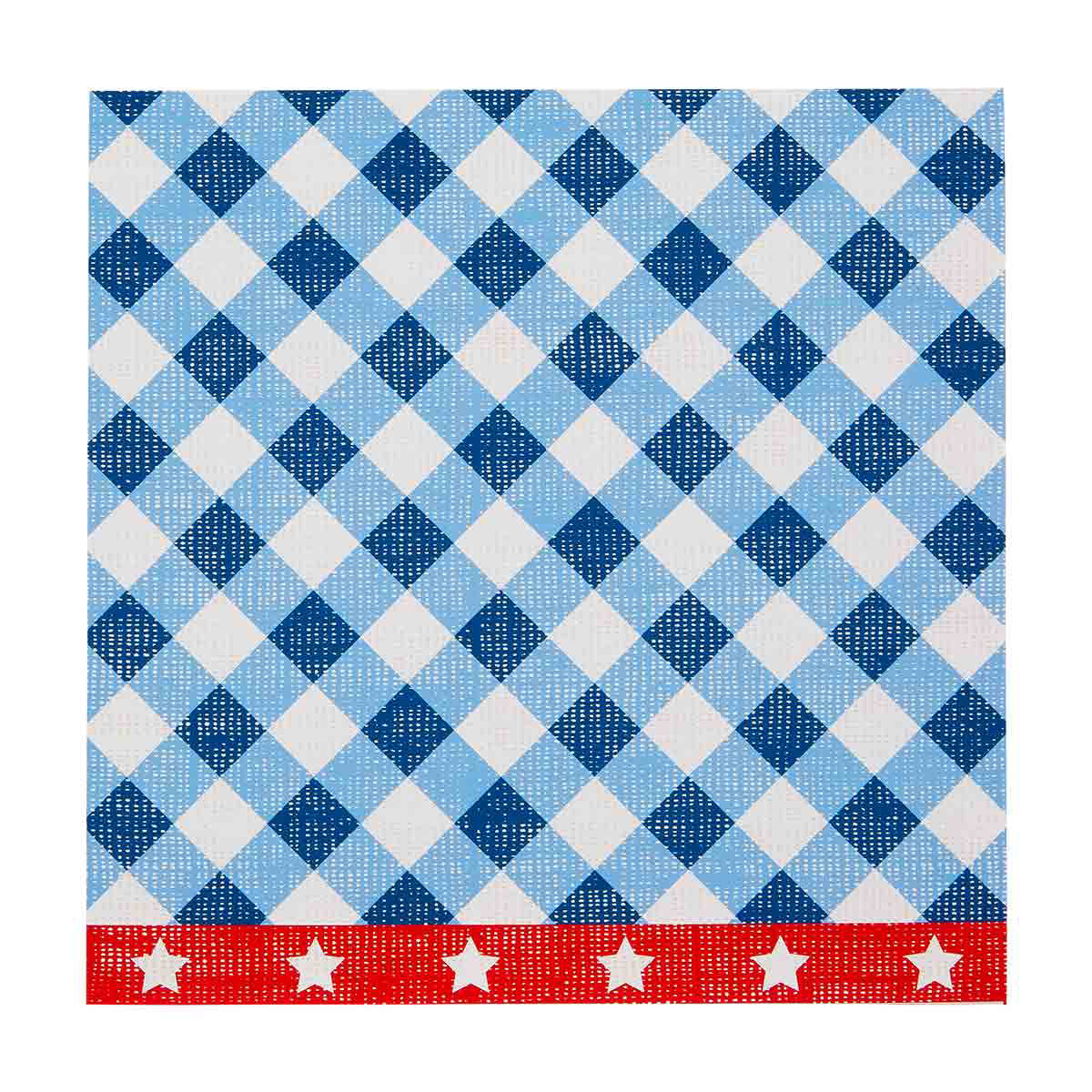 Gingham Pattern Lunch Napkins — pOpshelf