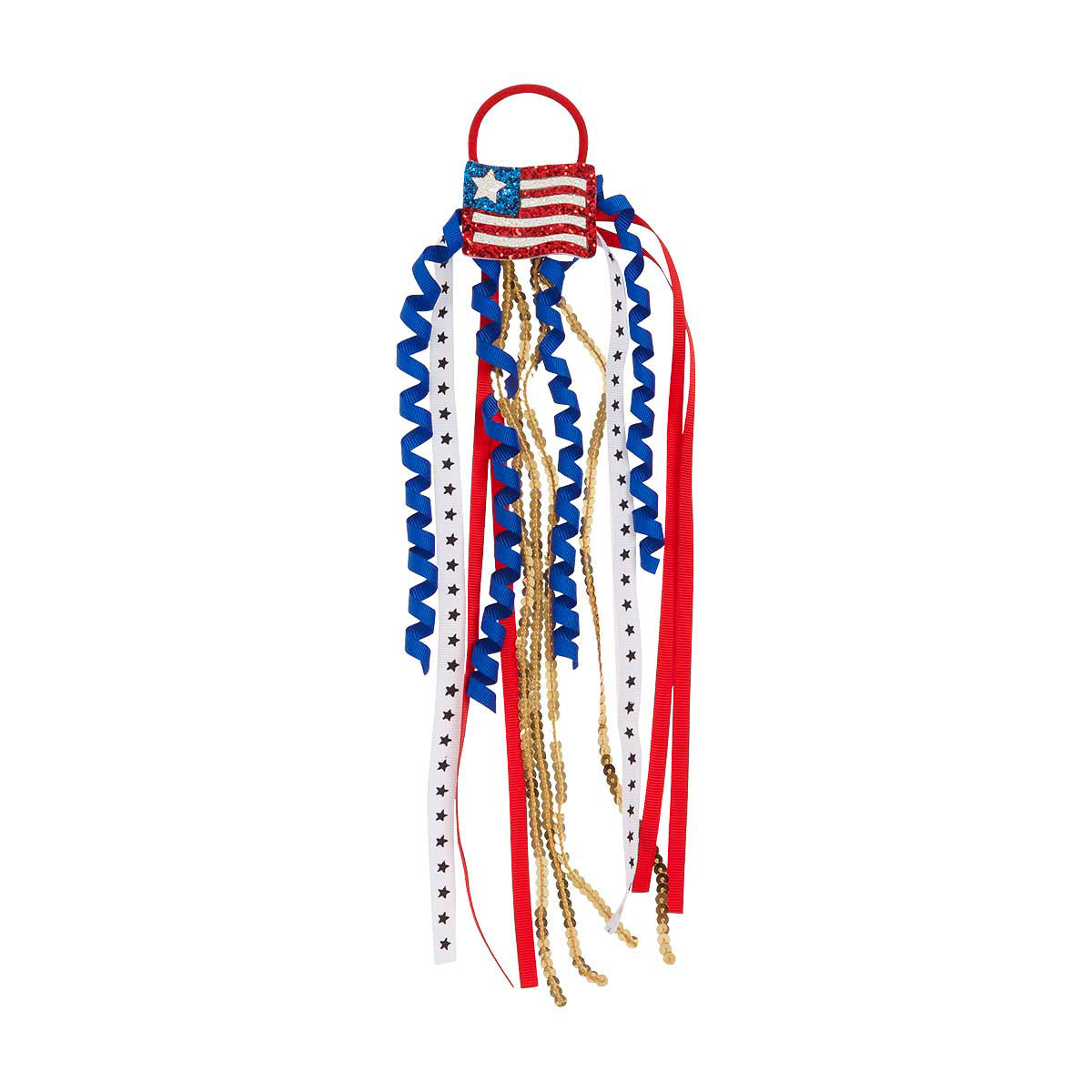 Patriotic Elastic Hair Tie