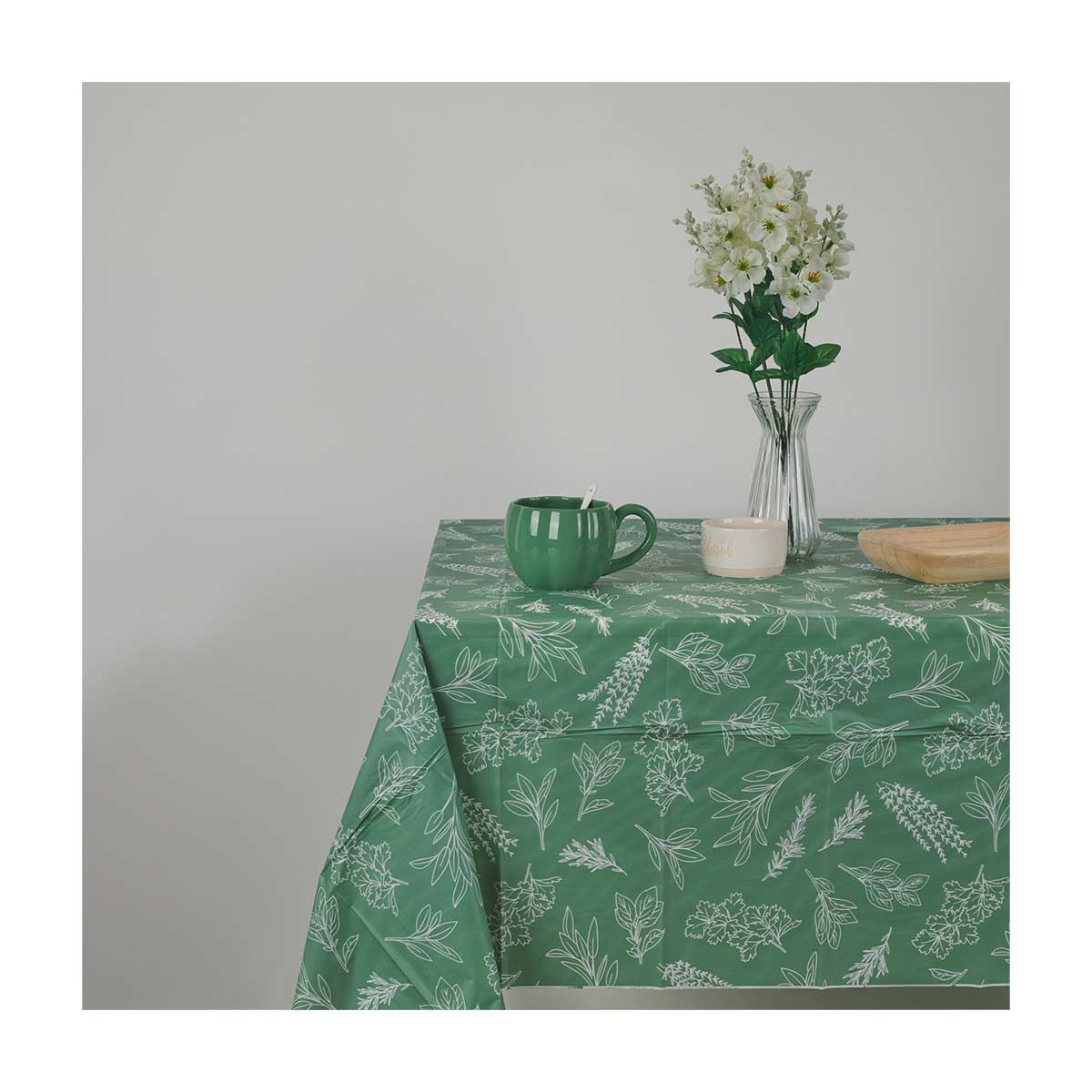 Perfect Harvest Vinyl Tablecloth, 52 in x 70 in, 1 ct - Assorted