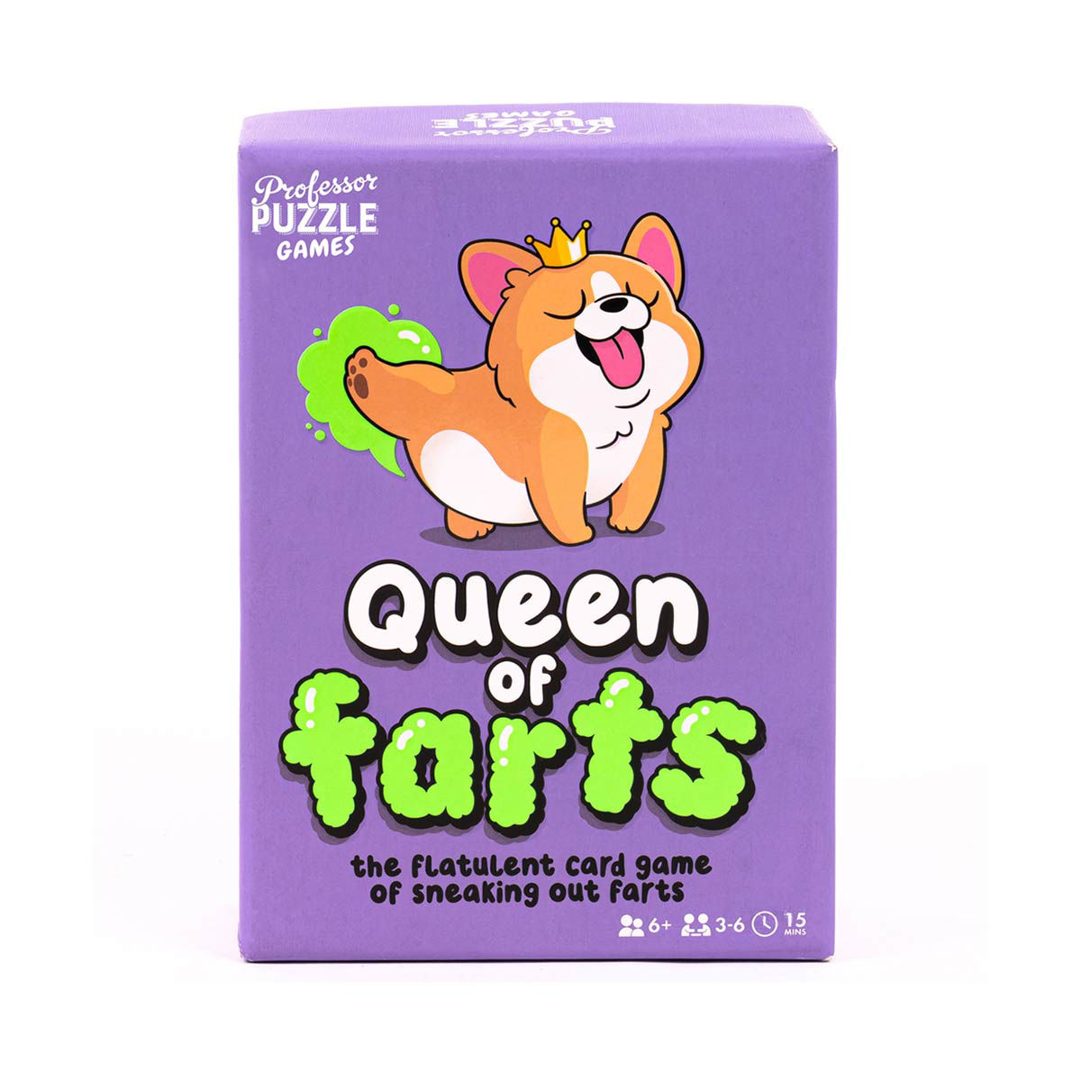 Professor Puzzle Games Queen of Farts Card Game