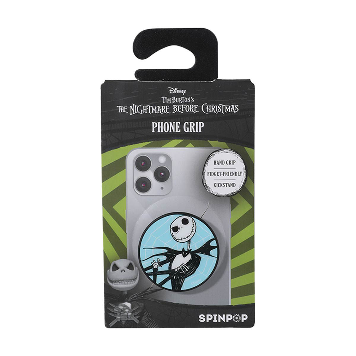 Spinpop The Nightmare Before Christmas Jack Spiderweb Phone Grip