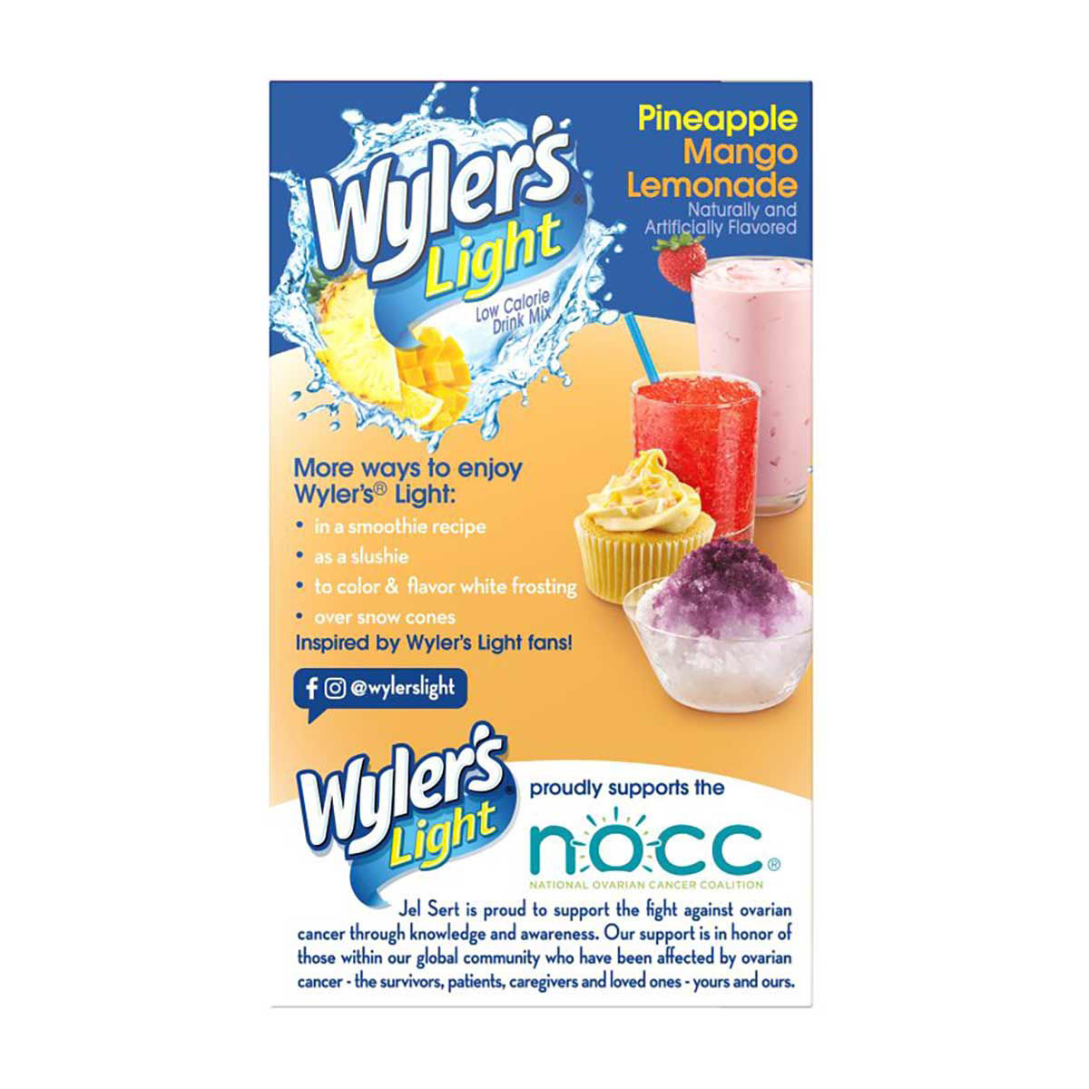 Buy Wyler's Light Singles To Go Drink Mix, Pineapple Mango