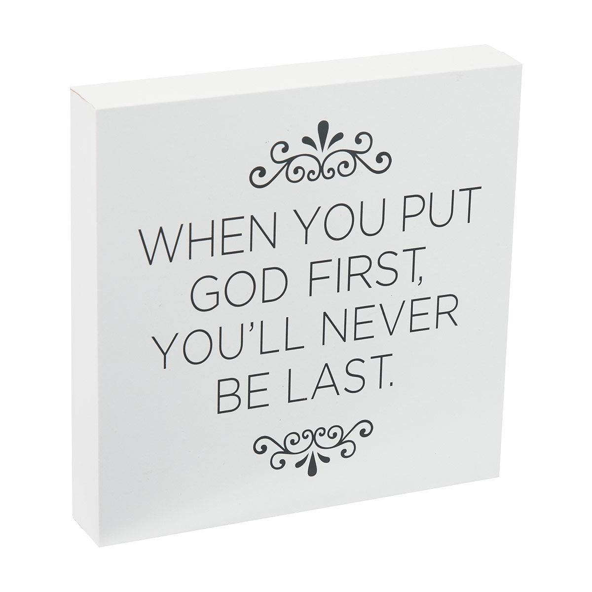 Inspirational Tabletop Word Block Décor, Assorted