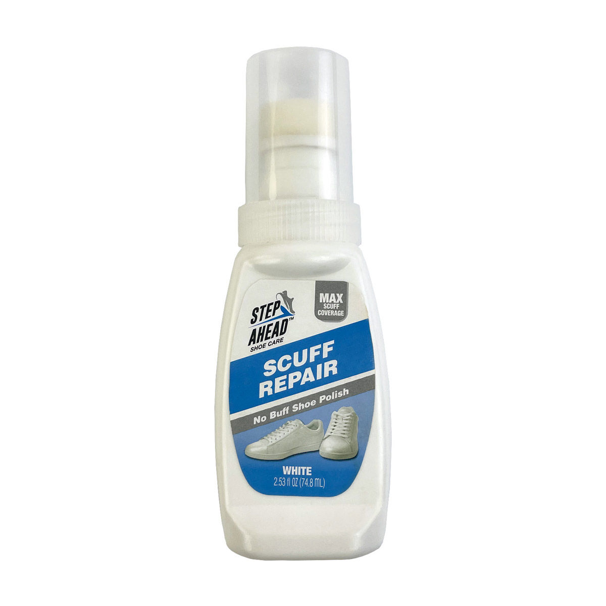 Step Ahead Shoe Care, Scuff Cover, White, 2.53 fl oz