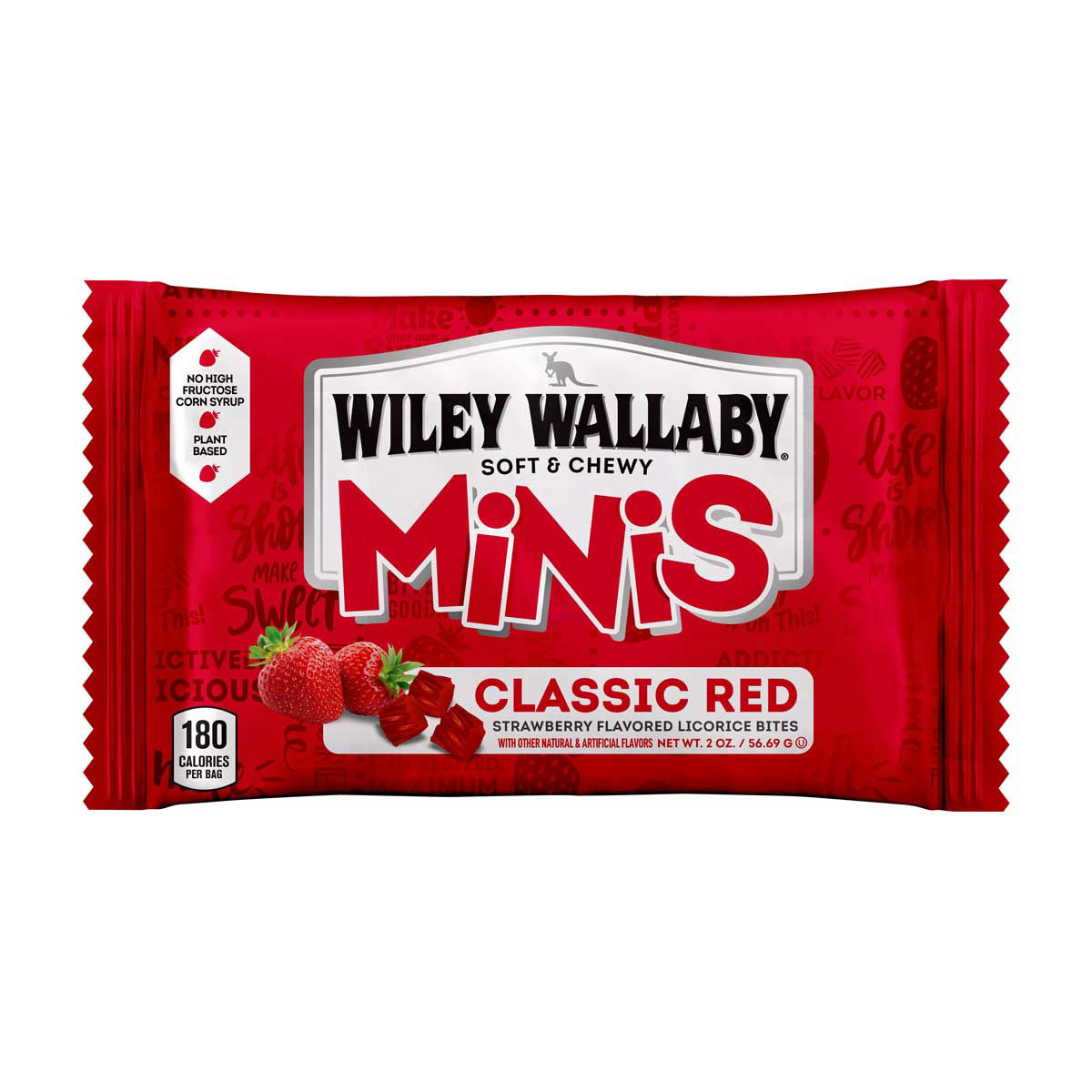 Wiley Wallaby Minis Classic Red 2oz.