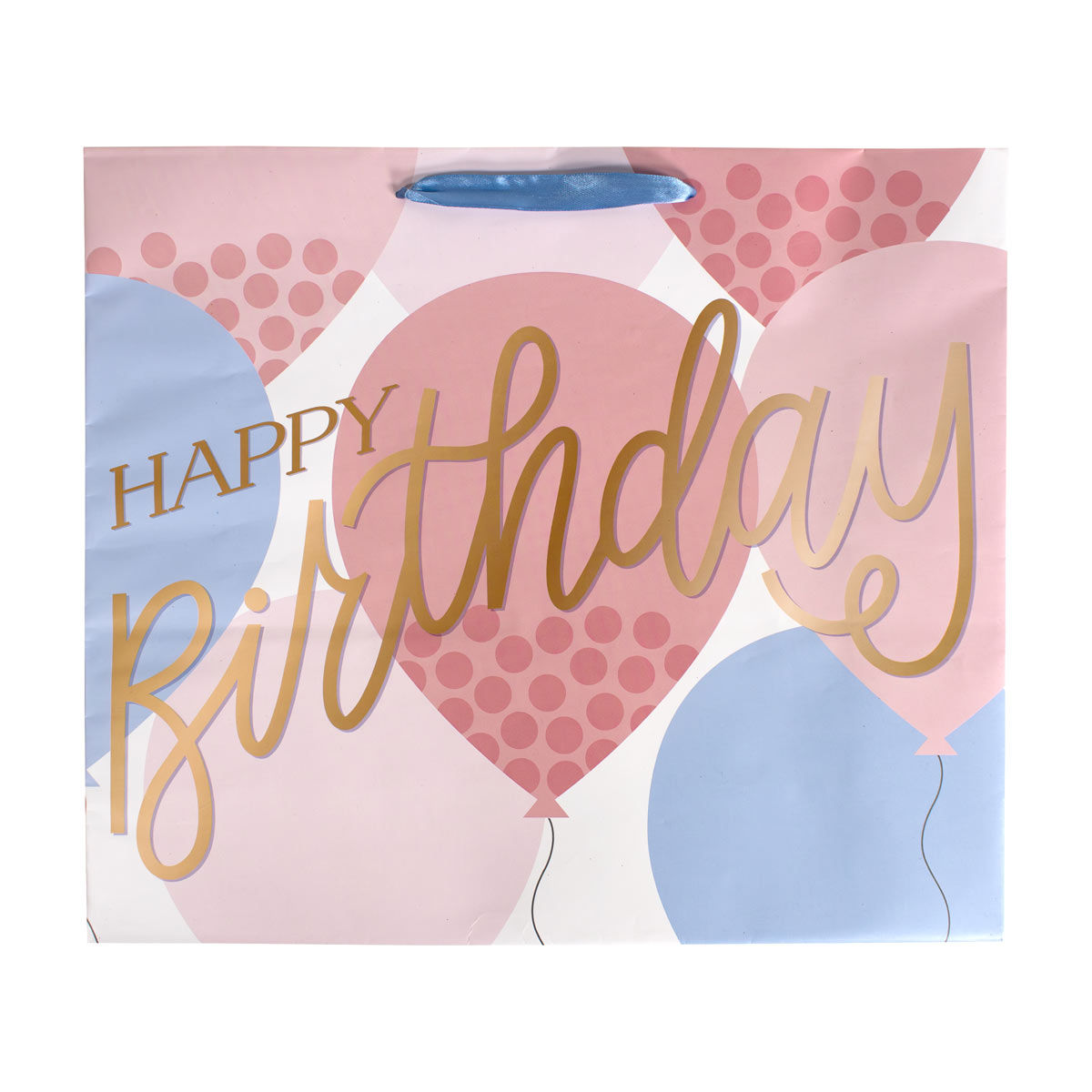 Happy Birthday Balloons Gift Bag, X-Large