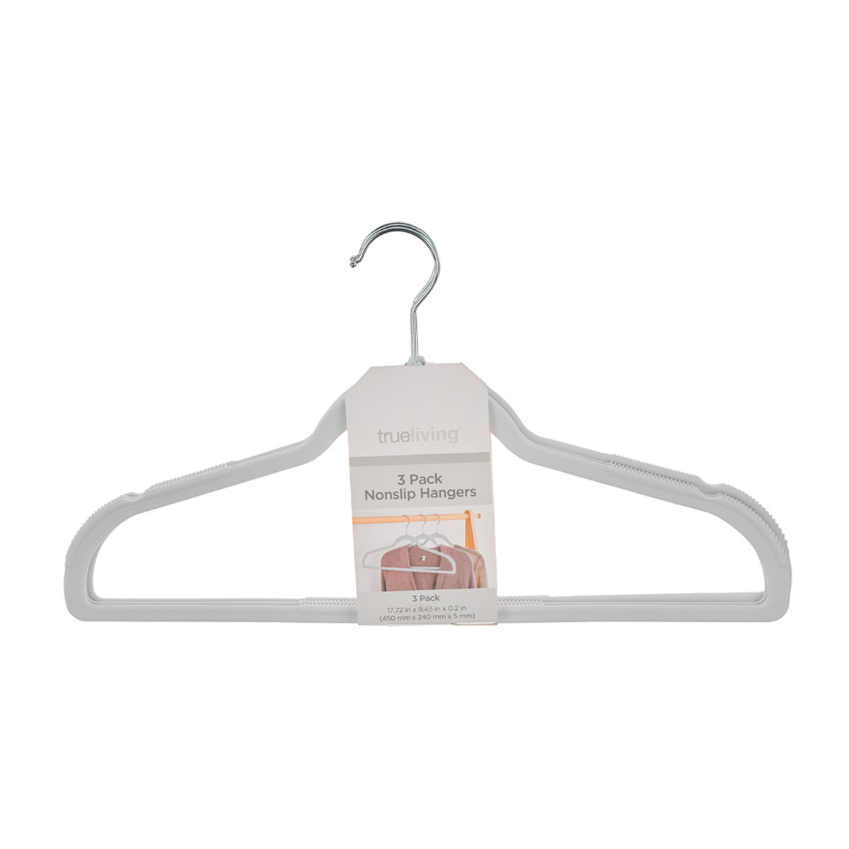 TrueLiving-Nonslip-Hangers,-3-pk