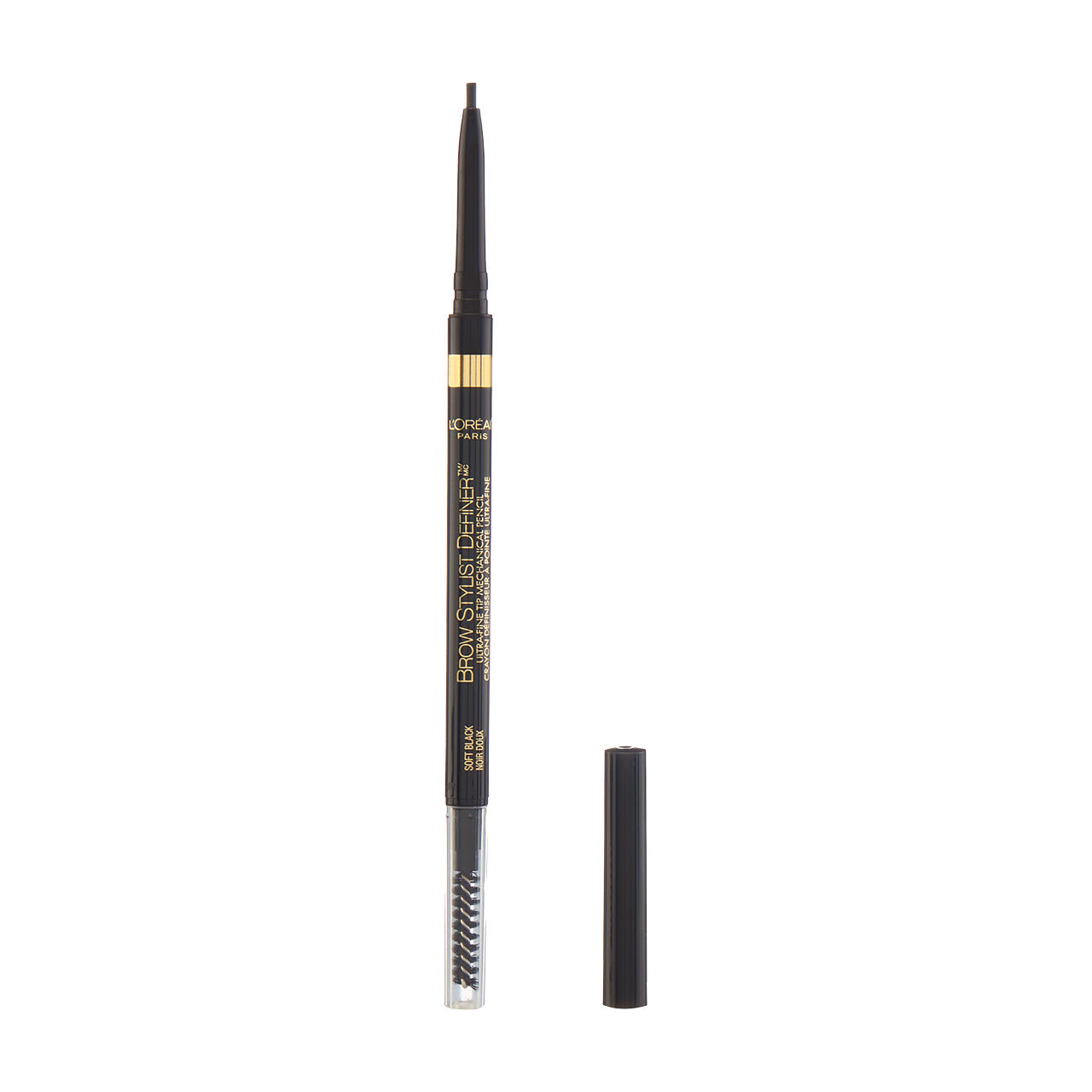 L’Oréal Brow Stylist Definer Brow Pencil, Soft Black
