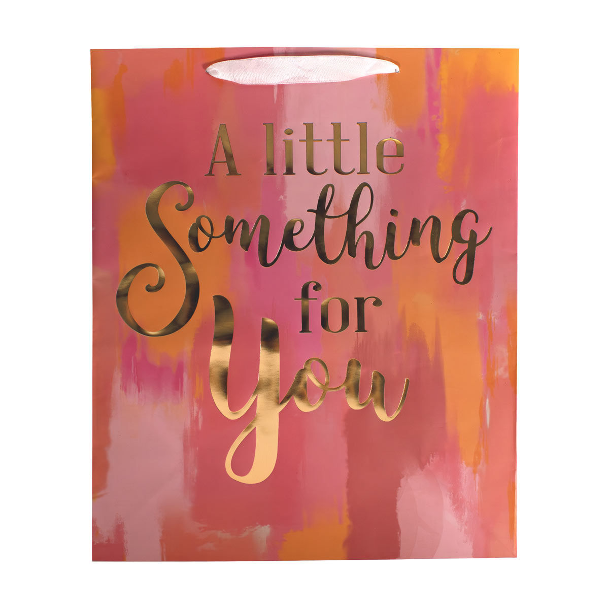 Large 'A Little Something For You' Printed Gift Bag