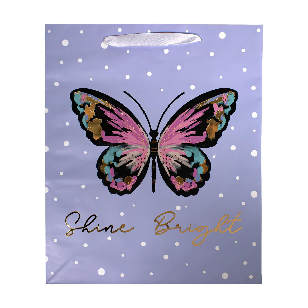 Shine Bright Butterfly Gift Bag, Large