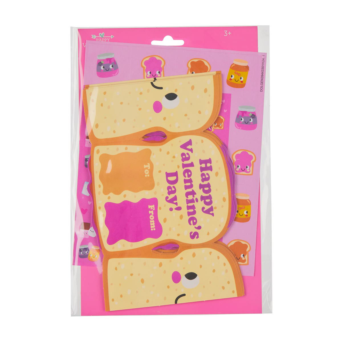 Buy Happy Valentine's Day Trifold Card with Stickers, Assorted