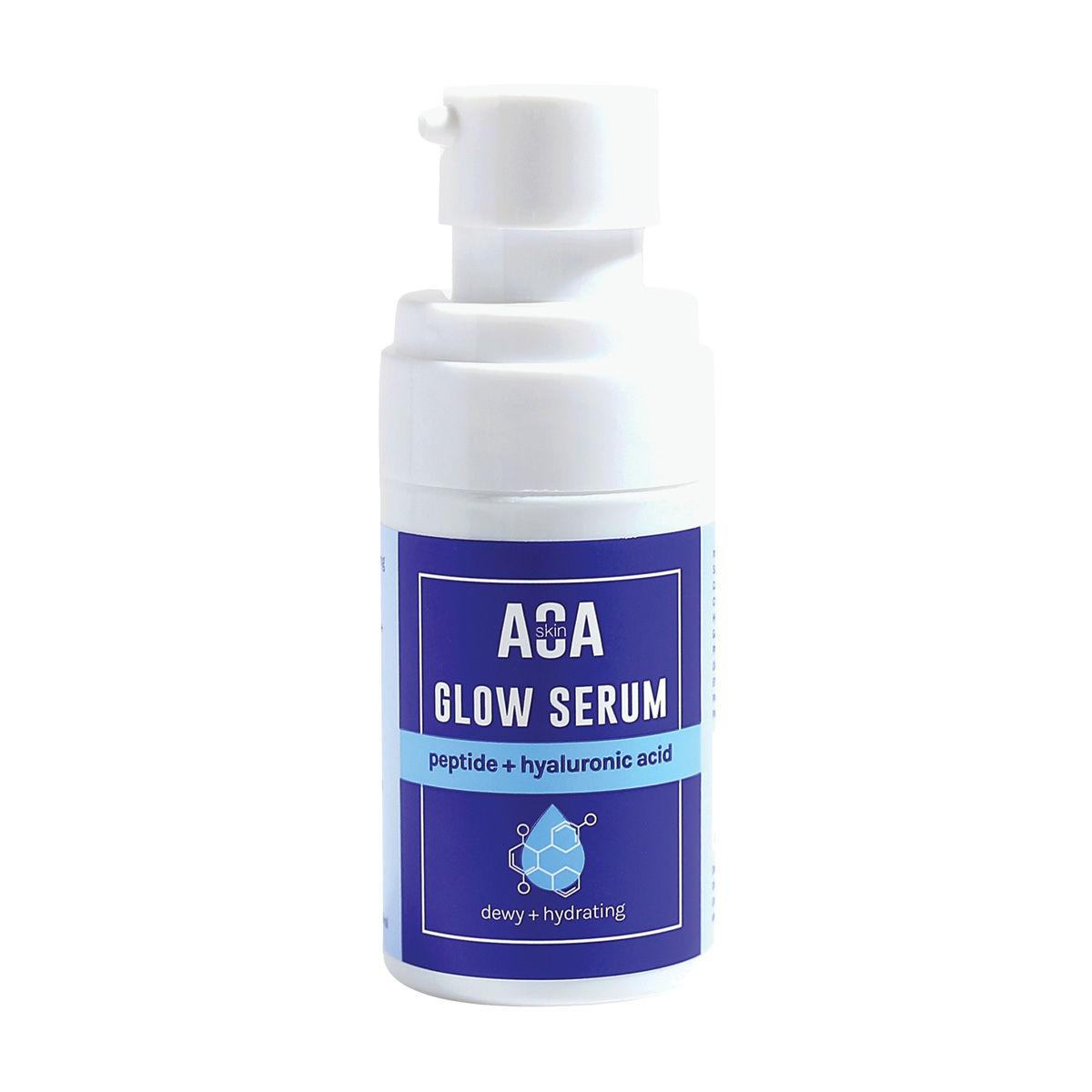 AOA Skin Peptide and Hyaluronic Acid Glow Face Serum, 1 fl oz