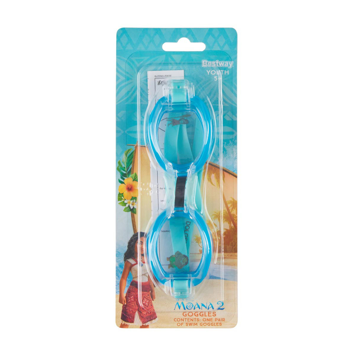 Licensed-Youth-Swim-Goggles,-Blue