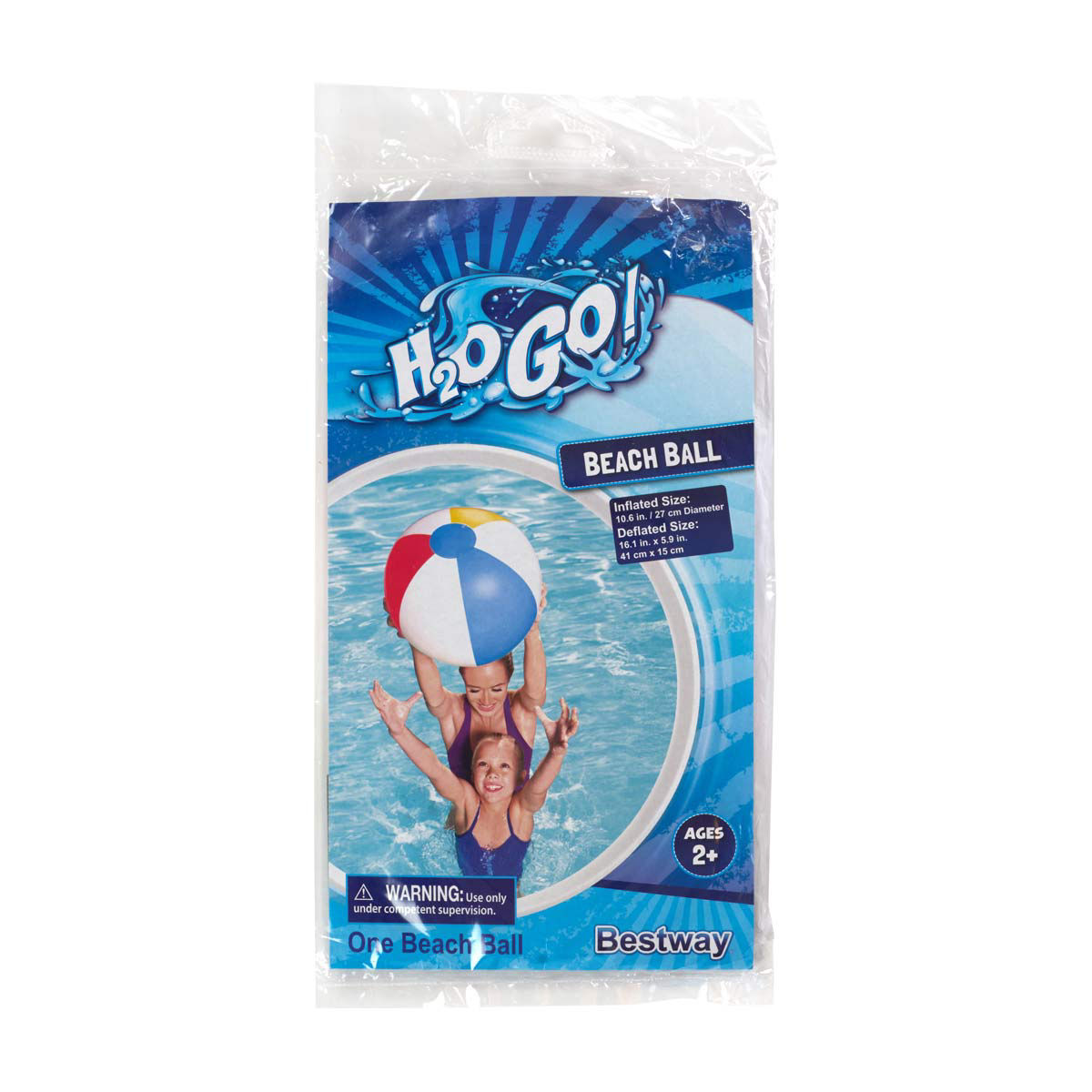 Bestway-H2OGO!-Beach-Ball,-16-in----Assorted