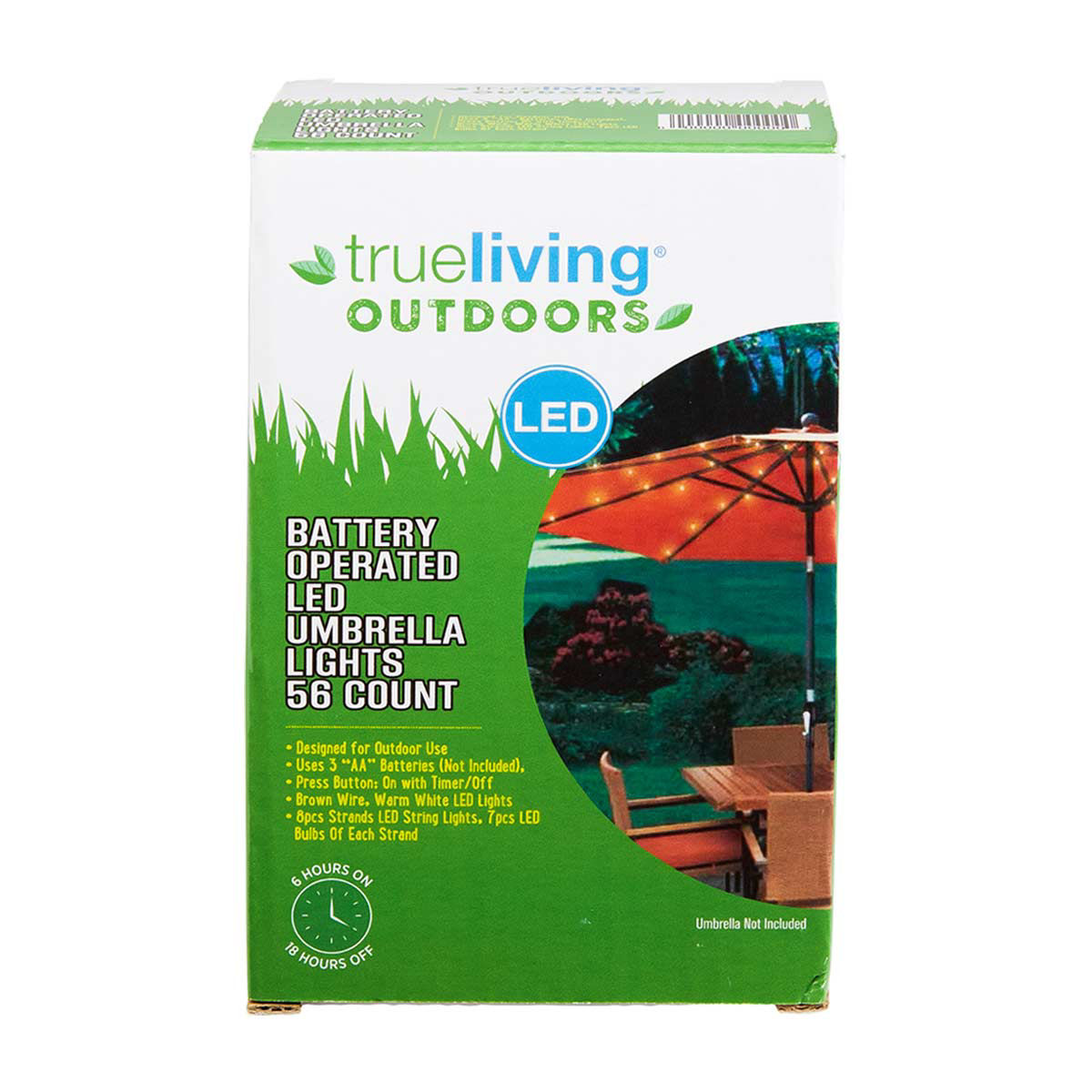 True-Living-Outdoors-Battery-Operated-LED-Umbrella-Lights,-56-ct