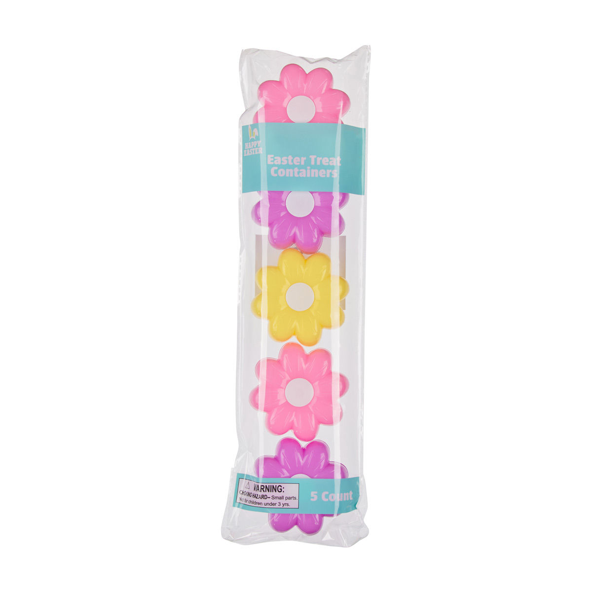 Easter Treat Containers, Flower or Truck Designs, 5 ct, Assorted