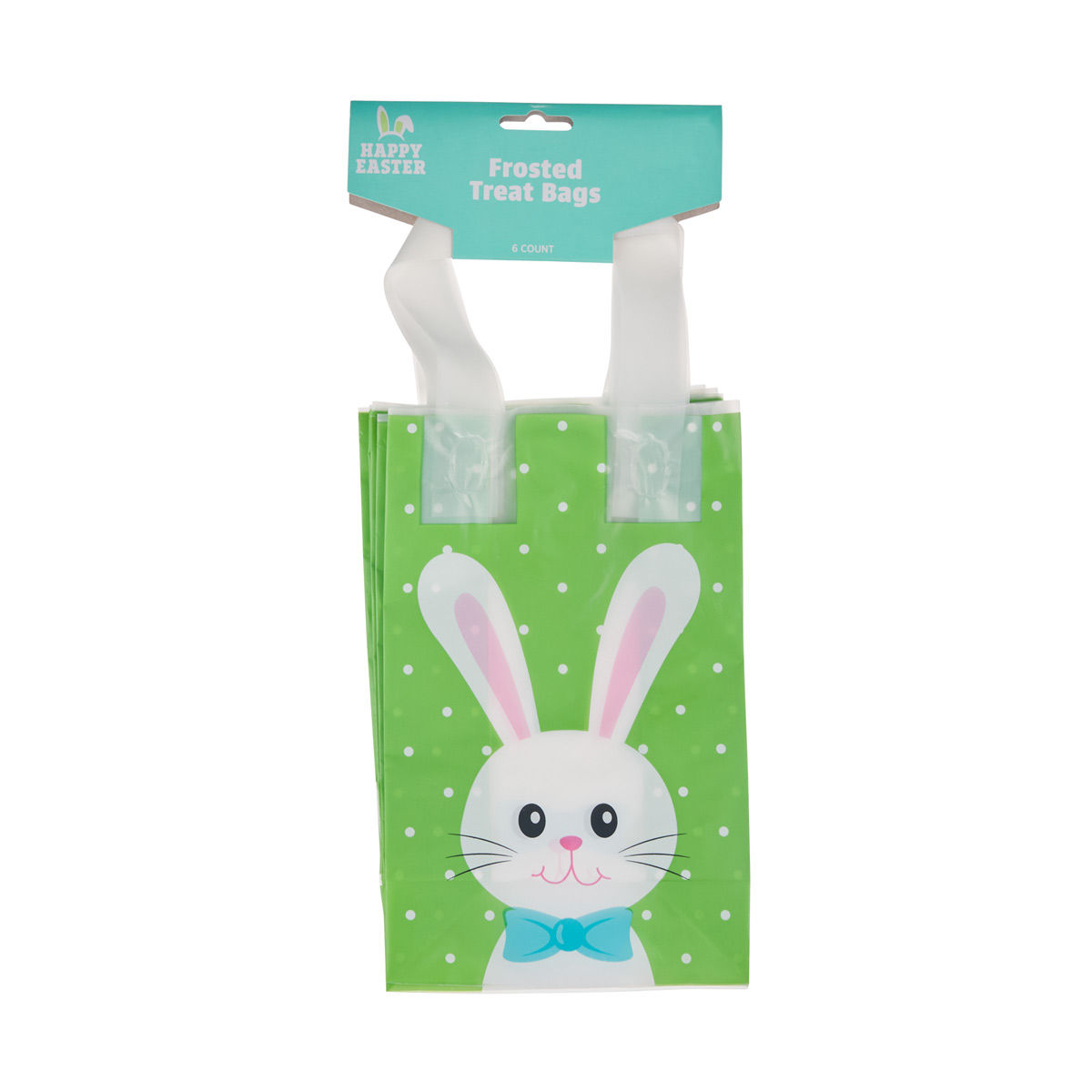 Happy Easter Frosted Treat Bags, 6 ct, Assorted