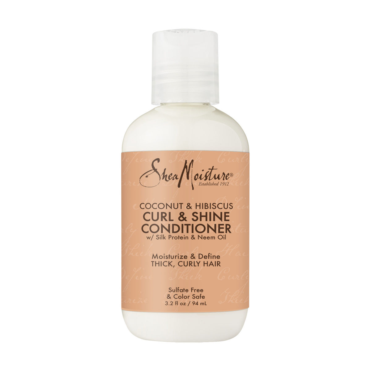 Shea Moisture Coconut & Hibiscus Curl & Shine Conditioner, 3.2 fl oz