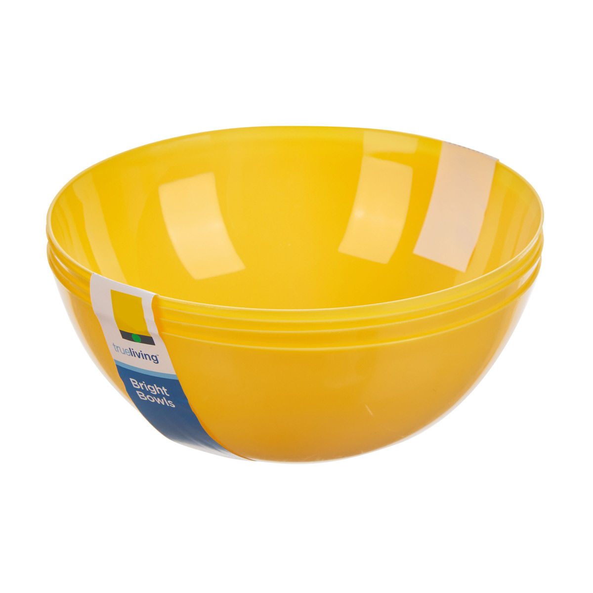 True Living Bright Bowls, Pack of 4, Assorted