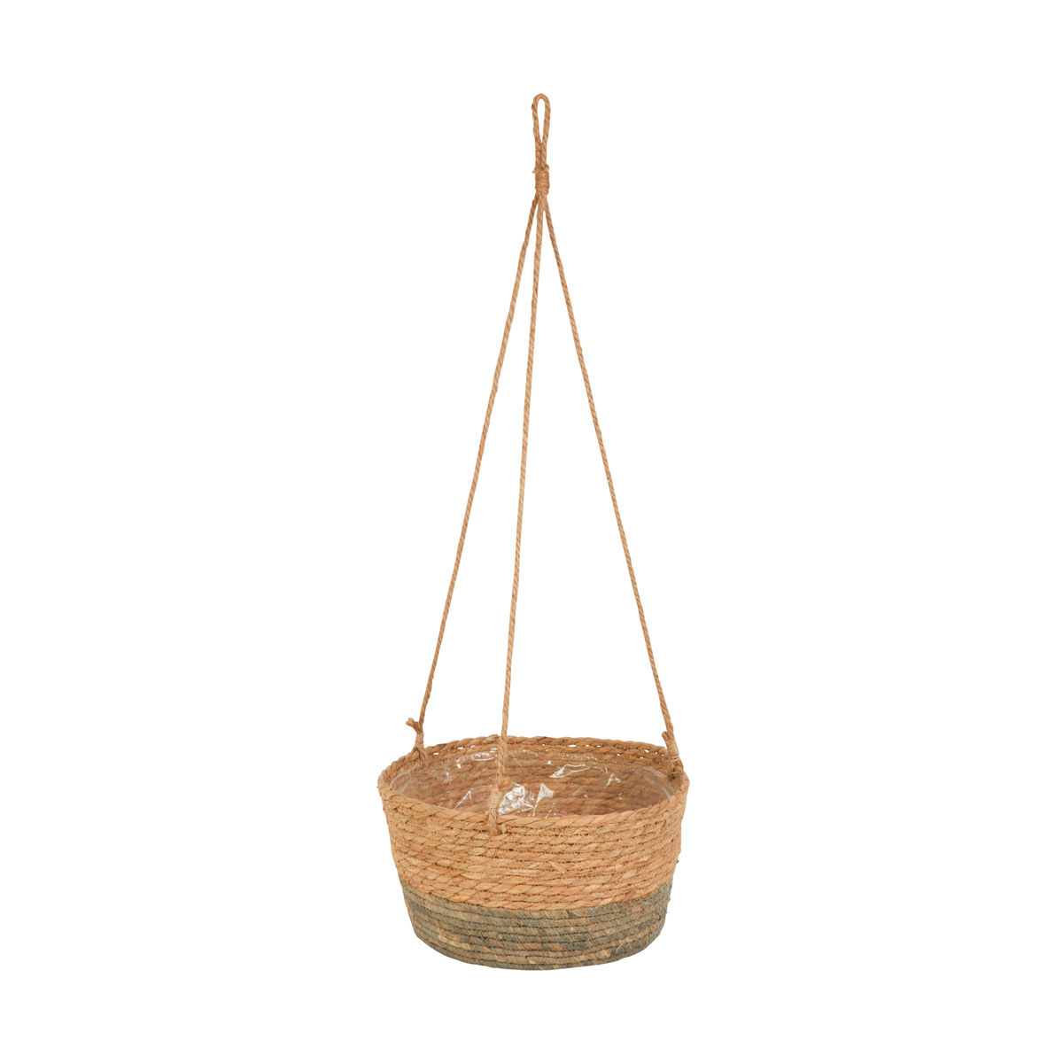 Hanging-Woven-Basket-Planter,-12-in