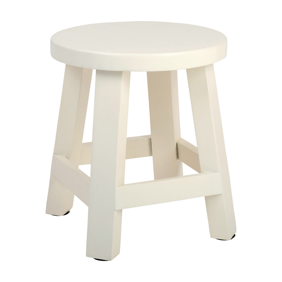 Small Wood Stool Square Modern Low Stool Living Ro... - Grandado