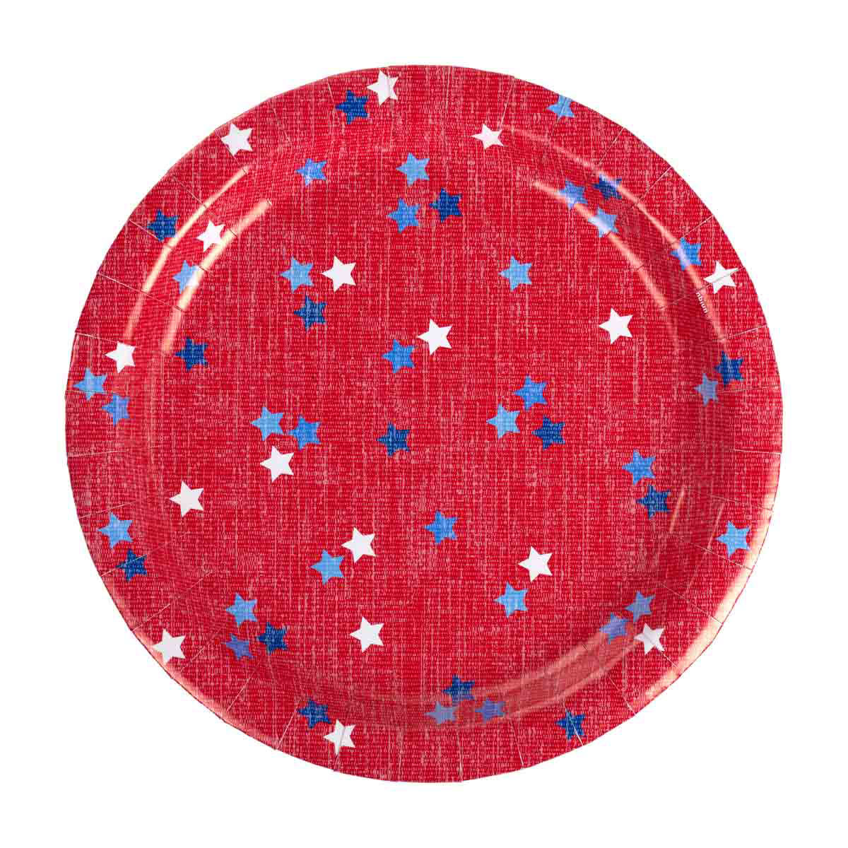 Festive Flags 9” Plates, 8 ct